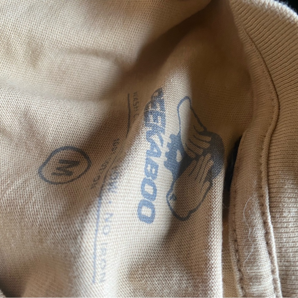 PEEKABOO “BOO CREW” BEIGE LONG SLEEVE